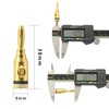 GELRHONR 4mm Banana Plug, Banana Plug Speaker Connectors, Gold Speaker