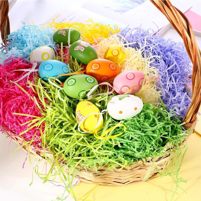 Bluelves 300 g Easter Grass Green, Easter Grass Shredded Paper,