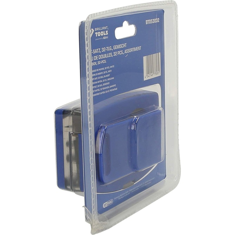 BRILLIANT TOOLS BT053032 Bit Set 32-Piece [Powered by KS Tools]