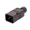 Strhowill IEC 320 C20 power adapter IEC 320 C20 Male