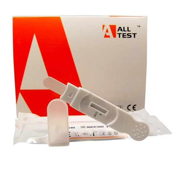 3 Drug Tests for Determining Cocaine in Saliva - Saliva Test - Drug Quick Test 3 Tests Quick Test