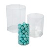 Fun Express Bulk 24 Pieces Plastic Clear Octagon Candy Containers