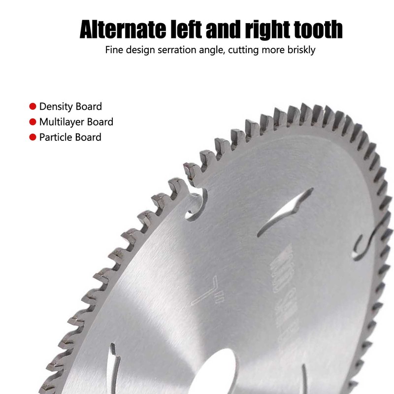 80T Circular Carbide Saw Blade Alternate Teeth Wood Cutting Blade