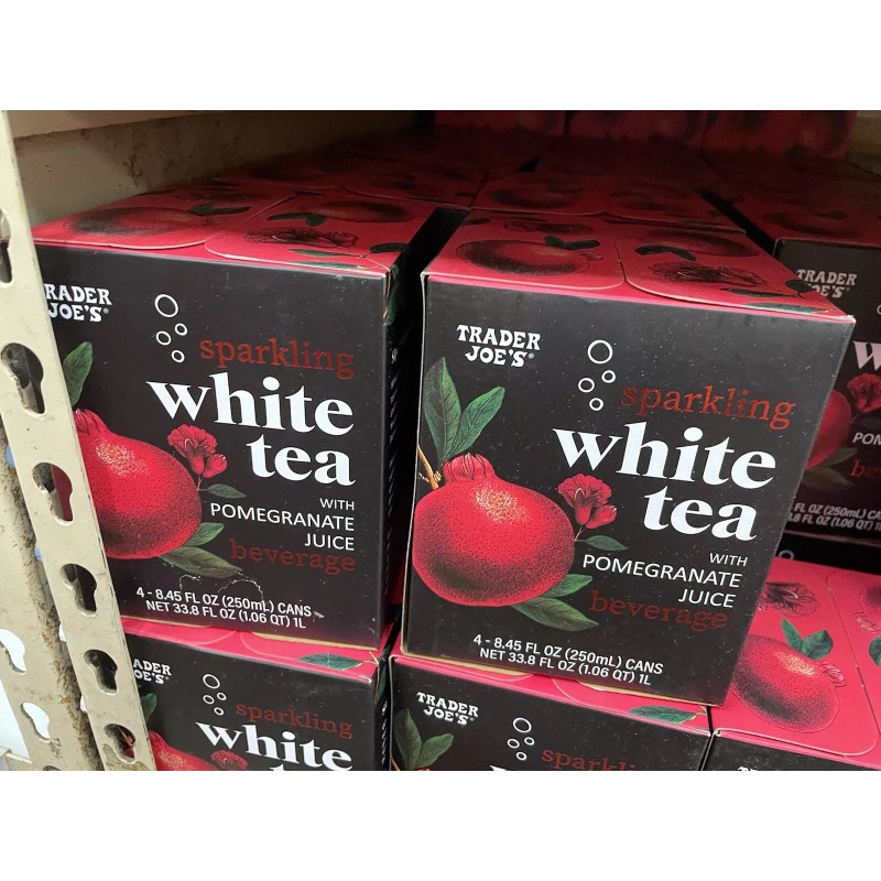 Trader Joe's ( 12-CANS ) TRADER JOE'S SPARKLING WHITE TEA