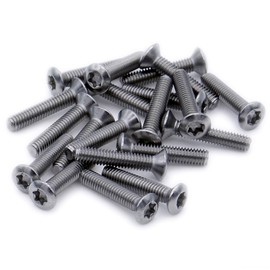 M5 (5mm x 20mm) TX Socket Raised Countersunk Machine Screw (Bolt) - Stainless Steel (A2) (Pack of 20)