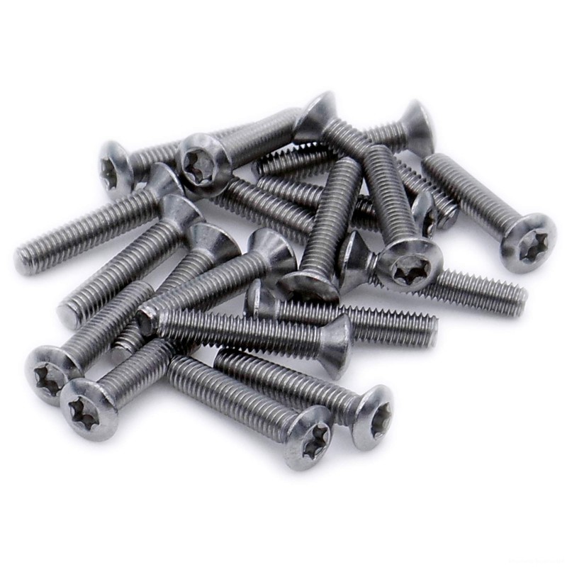 M5 (5mm x 20mm) TX Socket Raised Countersunk Machine Screw