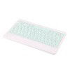 78 Key Wireless Bluetooth Keyboard 32.8ft Ergonomic Ultra Thin Silent