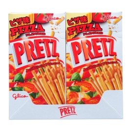Pretz Glico Pretz Biscuit Stick, Pizza Flavored, 1.09 Ounce (Pack of 10)