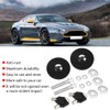 Quick Release, KIMISS 2Pcs Universal Carbon Style Bonnet Cover Lock