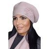 Kamea Feba Women's Beret Winter Warm Classic Headwear, pink