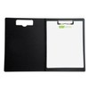 Baumgartens 61632 Portfolio Clipboard with Low-Profile Clip, 1/2" Capacity, 8