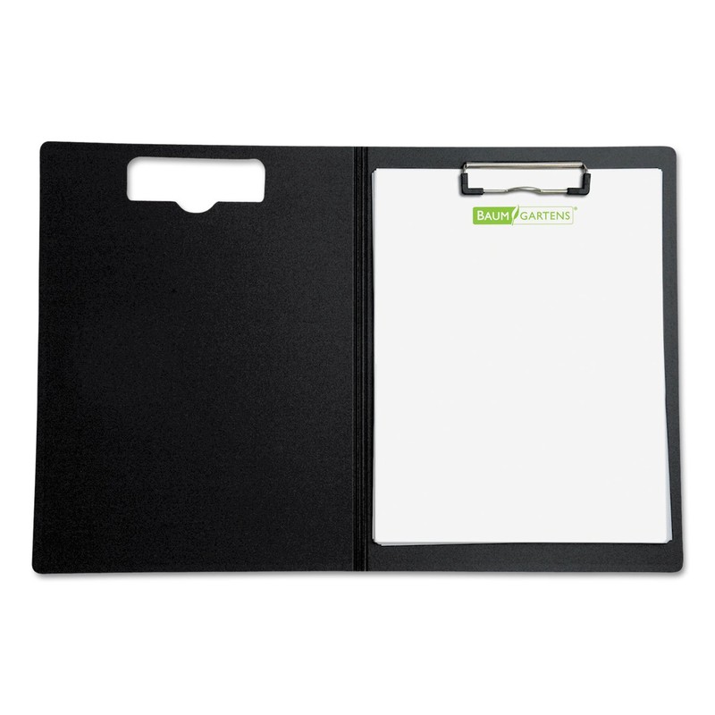 Baumgartens 61632 Portfolio Clipboard with Low-Profile Clip, 1/2" Capacity, 8