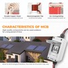 Pjerjzn 30A Solar Panel Disconnect Switch 400V DC/AC Solar Shut