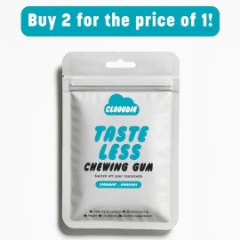 Taste-Less Chewing Gum (Buy 2 for 1) – 14 Pieces – Reduces Sweet Cravings, Supports Healthy Eating, Helps With Bloating, Contains Gymnema Sylvestre – Vegan