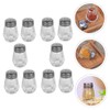 Alipis Mini Salt Shakers Set 10pcs Small Salt Containers Portable