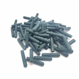 Universal Dishwasher Rack Silicone Cap Prong Rack Caps Rack Repair Tip Tine Cover Caps (Drk Grey, 80pcs)