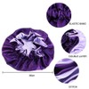 JK Home Women Bonnet Double Layered Adjustable Sleep Cap Reversible