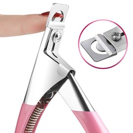 DIY Nail Clippers Cutter Fake Acrylic Manicure Art U-shaped Scissors Fast - Professional U-shaped Nail Clippers - Stainless Steel Cutter