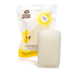 MY Konjac Sponge All Natural Fiber Baby Bath Sponge by MY KONJAC SPONGE