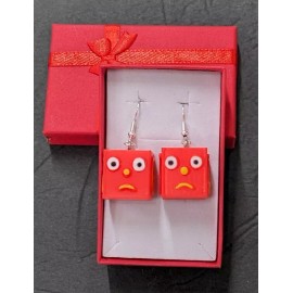 Unbranded The Blockheads Dangle Earrings Claymation Adventures of Gumby