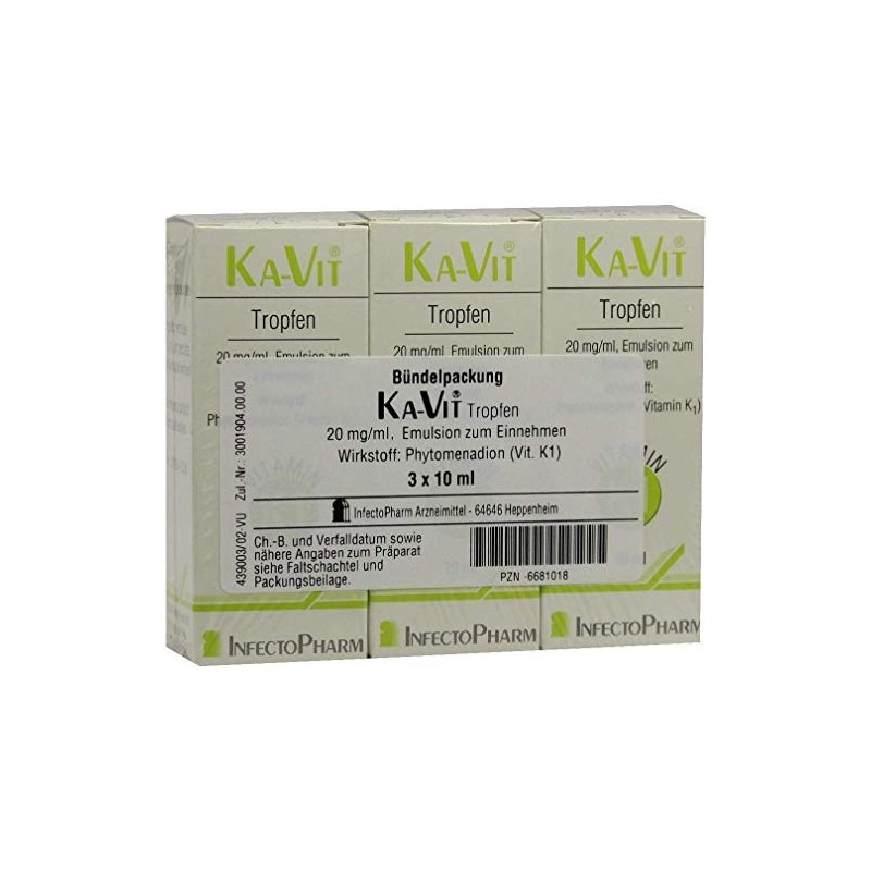 KA Vitamin, 3x 10 ml