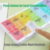 FOREVERIE Weekly Pill Organizer Am Pm, 7 Day Travel Pill