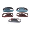 30PCS Sanding Belts Assortment Knife Sharpener Sandpaper Belt Set 80