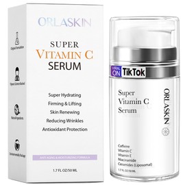 Super Vitamin C Serum For Women Over 70,Vitamin C Face Serum For Women Anti Aging Dark Spot Remover For Face Skin Care, Targets Age Spots, Wrinkles, Brightening, Pore Minimizer, Hydration 1.7fl Oz