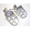 pccmotor FOR HONDA XR CRF 70 SILVER FOOTPEGS FOR XR50