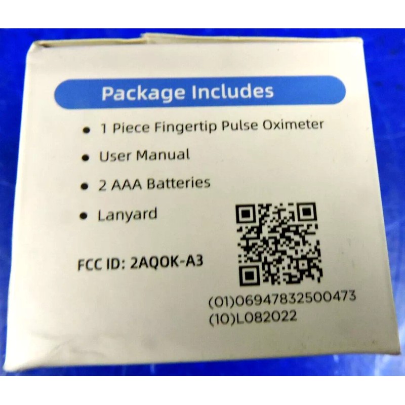 LPOW NEW LPOW A340B Fingertip Pulse Oximeter Blood Oxygen Saturation