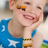 GWAWG 13Sheets Cars Engineering Vehicles Temporary Tattoos for kids Bagger