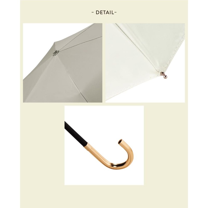 VICOS because Folding Umbrella, 19.7 inches (50 cm), Blocks Approximately
