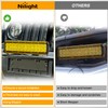 Nilight 12 Inch LED Light Bar Cover 2 PCS Yellow