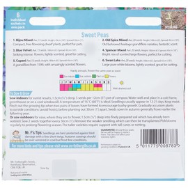 Mr Fothergills Mr Fothergill's 21025 Flower Seeds, Sweet PEAS Collection