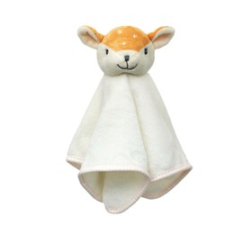 Red Dolphin Warm, Lovey, Fuzzy, Cozy, Soft, Lovie Snuggle Baby Security Blanket, Baby Gift for Boys and Girls, Unisex Nursery Bedding Toy, Stuffed Animal Cream Fawn-Baby Deer, 14430