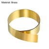 uxcell Brass Sheet Roll, Metal Foil Plate 1000mm x 25mm