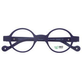 DIDINSKY Presbyopie Lesebrille oder Presbyopie Anti Blaulicht Anti Blaulicht für Männer und Frauen. Rubber Touch, flexible Bügel und entspiegelte Gläser. Indigo +2.5 - HAKONE BIO