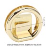 5Pcs Purse Clasp Alloy Material High Hardness Long Service Life