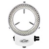 Microscope LED Light, Microscope Camera Ring Light, 144 LED Beads