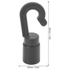 Entatial Shock Cord Hooks, Pack of 10 Bungee Shock Cord