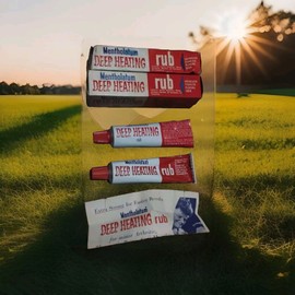 Mentholatum Vintage 1960s Deep Heating Rub By Mentholatum ~ Original  Box/1.25 Oz