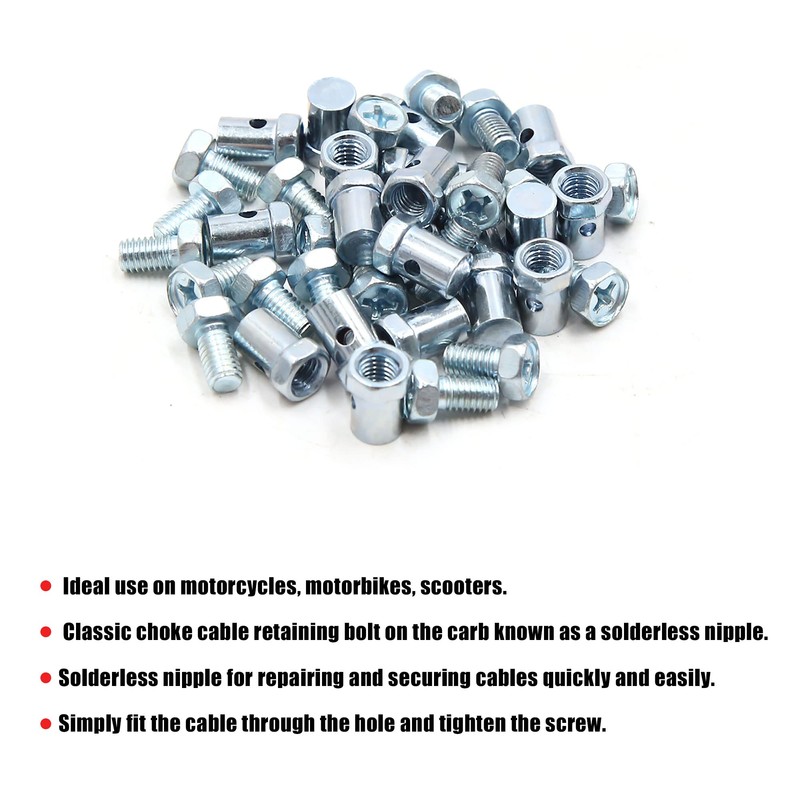sourcing map Pack of 20 5 mm Thread 7 mm