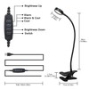 CRISETEK Clip on Desk lamp, Reading Light, Reading lamp, Flexible