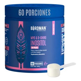 Birdman Myo Inositol y D-chiro Inositol 4100 Mg  Relación 401  Sin Sabor  60 Porciones                                                                