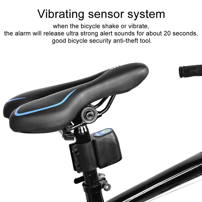 Siren Bicycle Alarm 9V Anti Theft Bicycle Alarm 110dB Safety