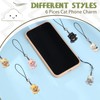 EUYKQNOI Portachiavi Gatto Ciondolo per Cellulare Kawaii, Charm per Borse