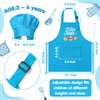 R HORSE Kid Apron and Chef Hat Set - 8Pcs