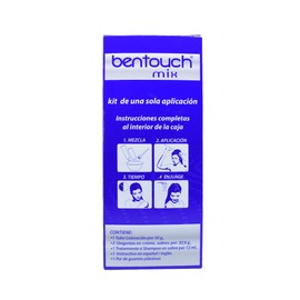 Bentouch Kit Color Tintura para el Cabello Permanente 5.0 Castaño Claro - 1.0 50g