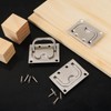 Biugaaufai 4 PCS 3 x 2.24 Inch 304 Stainless Steel