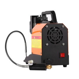 Portable PCP Air Compressor,4500Psi/30Mpa, Oil/Water Free Manual Stop,Powered by Car 12V DC or Home 110V AC Built-in Converter, Paintball Airgun Scuba Tank PCP Compressor